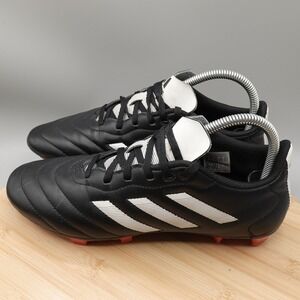Adidas Cleats Men's Black White Red Goletto VIII FG Ground Soccer GX7793 Flaws